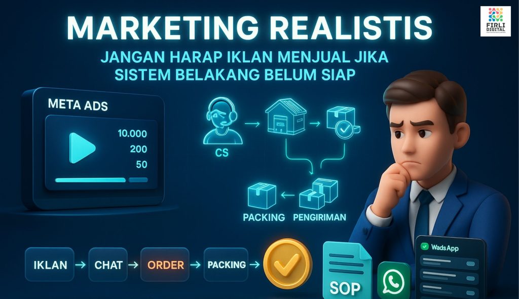 Kenapa Iklan Tidak Akan Menjual Jika Sistem Bisnis Belum Siap
