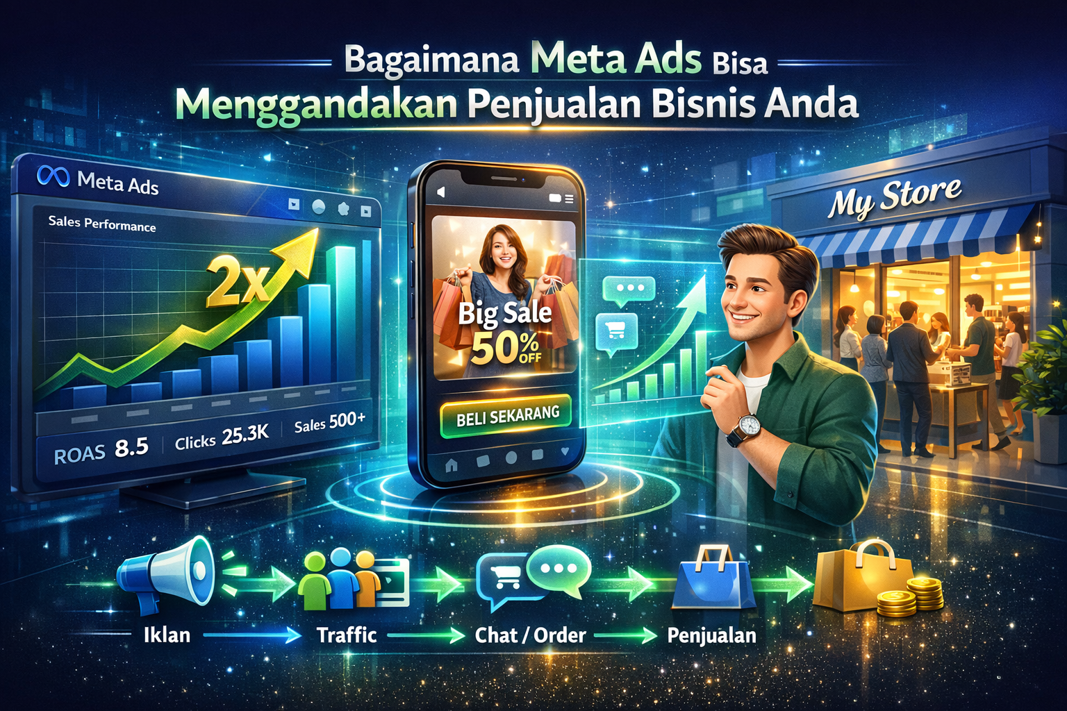 Bagaimana Meta Ads Bisa Menggandakan Penjualan Bisnis Anda