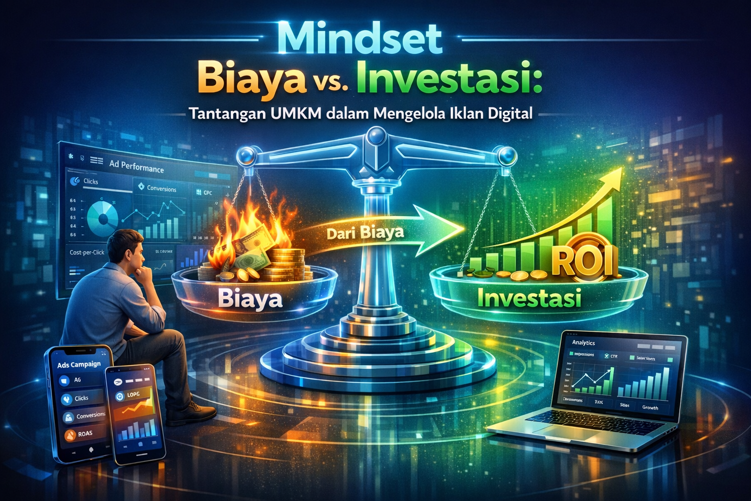 Mindset Biaya vs. Investasi: Tantangan UMKM dalam Mengelola Iklan Digital