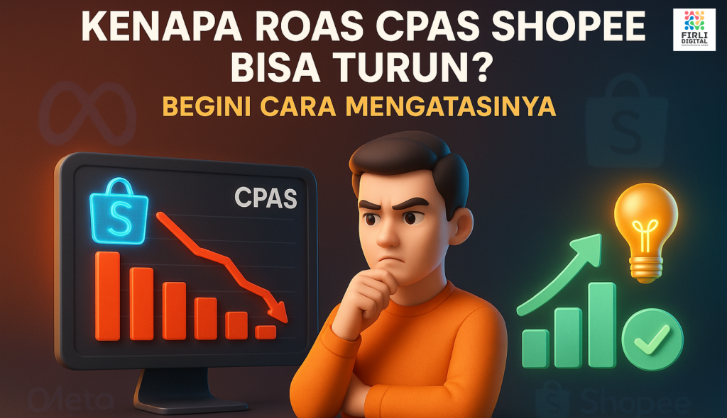 Kenapa ROAS CPAS Shopee Bisa Turun? Begini Cara Mengatasinya