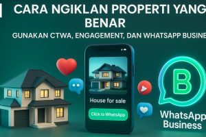 Cara Ngiklan Properti dengan Meta Ads: CTWA, Engagement, & WhatsApp Business