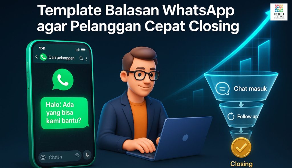Template Balasan WhatsApp agar Pelanggan Cepat Closing