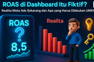 ROAS di Dashboard Meta Ads Itu Fiktif? Realita & Solusi untuk UMKM
