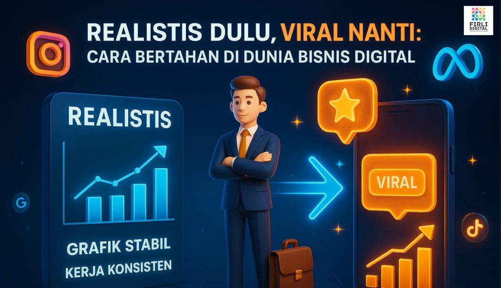 Realistis Dulu, Viral Nanti: Strategi Bertahan di Dunia Bisnis Digital untuk UMKM