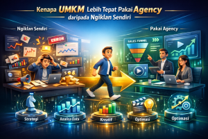 Kenapa UMKM Lebih Tepat Pakai Agency daripada Ngiklan Sendiri