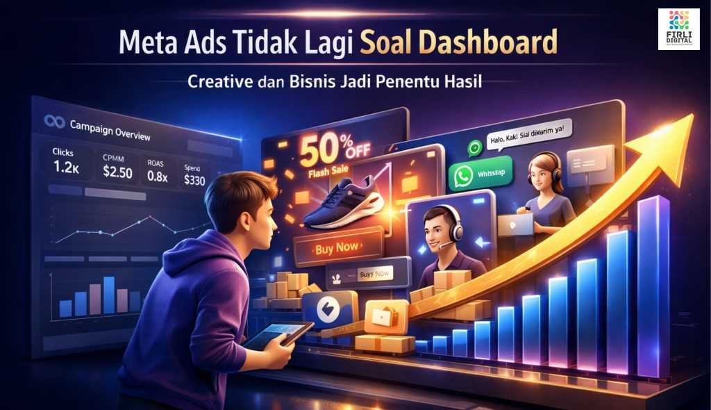 Meta Ads Tidak Lagi Soal Dashboard: Creative dan Bisnis Jadi Penentu Hasil