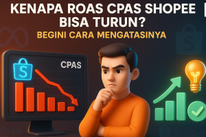 Kenapa ROAS CPAS Shopee Bisa Turun? Begini Cara Mengatasinya
